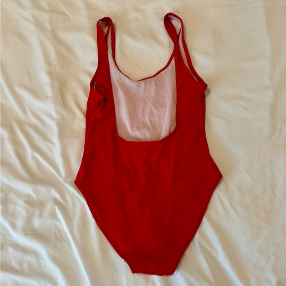 NWOT Baewatch Red One-Piece swimsuit - Picture 2 of 3